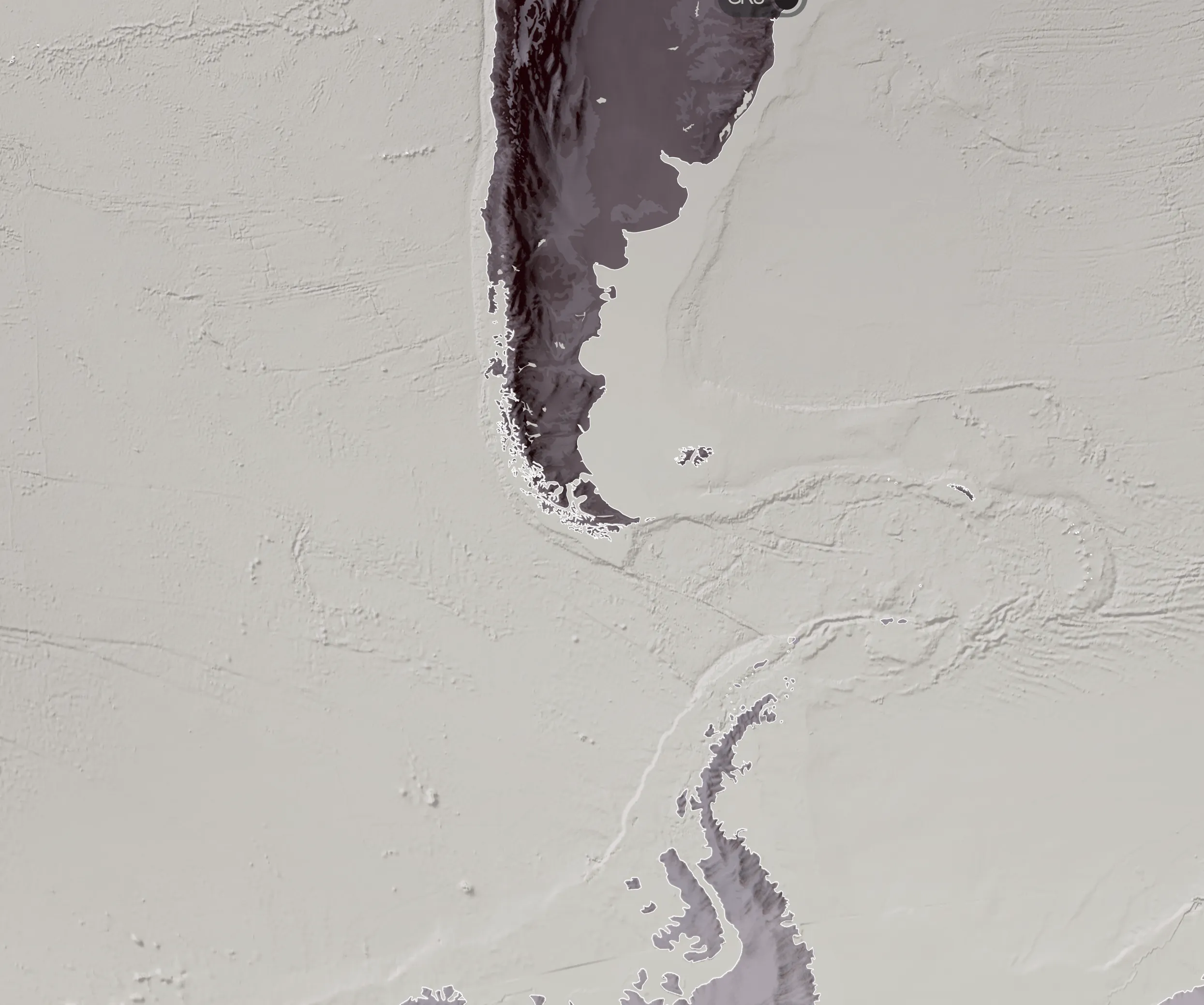 Full Jetmapper hydrographic world map printed with precision cartography showing detailed ocean bathymetry